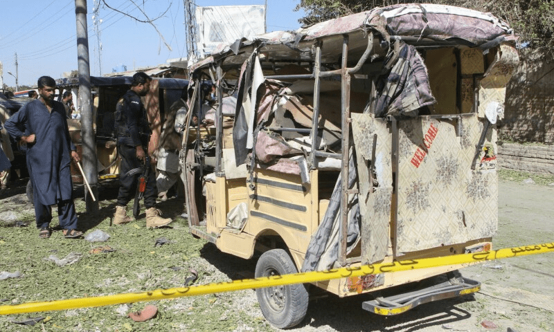 Tragic Bomb Blast in Mastung Claims Lives of Five 