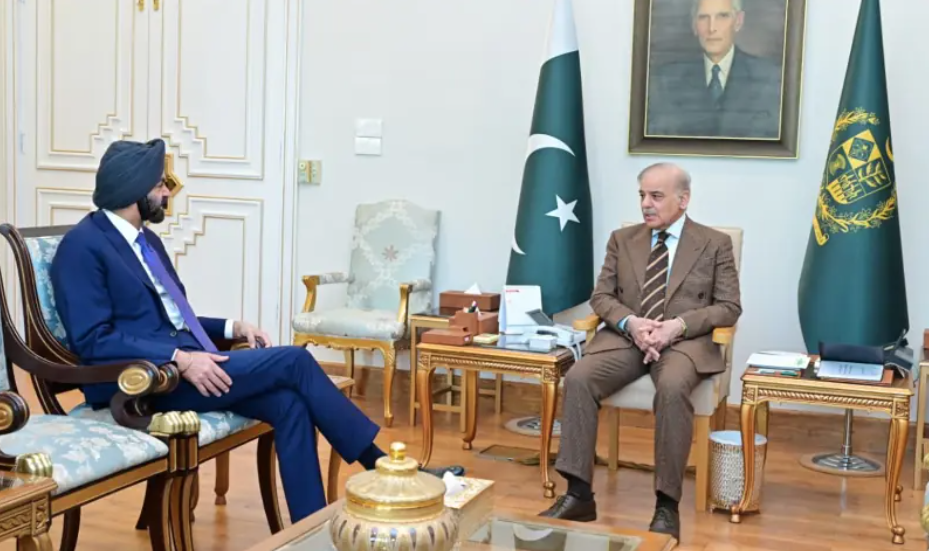 World Bank President Ajay Banga Meets PM Shehbaz, 