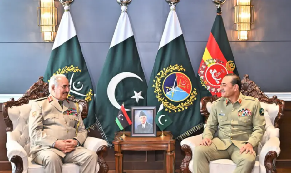 CDF Munir Reaffirms Pakistan-Libya Ties During Vis