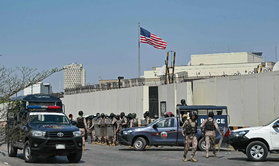 US Marines Open Fire as Protesters Storm US Consul