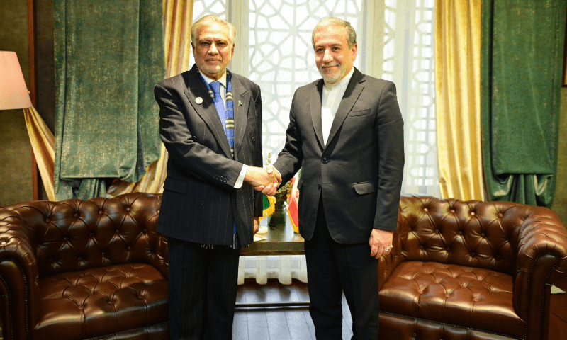 Ishaq Dar and Iranian FM Araghchi Commit to Strong