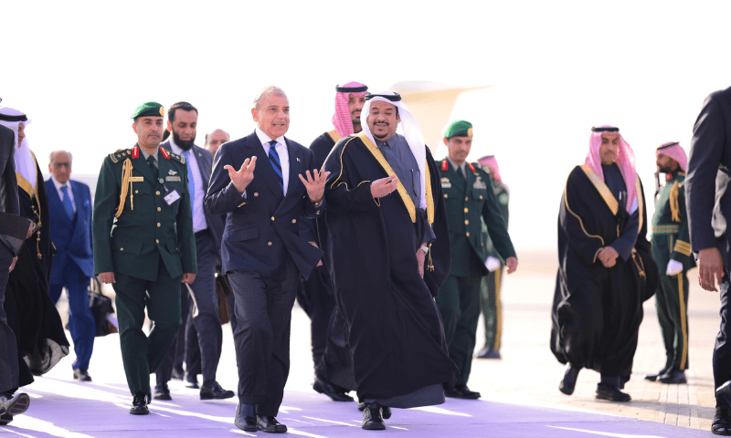 PM Shehbaz in Riyadh for One Water Summit to Addre