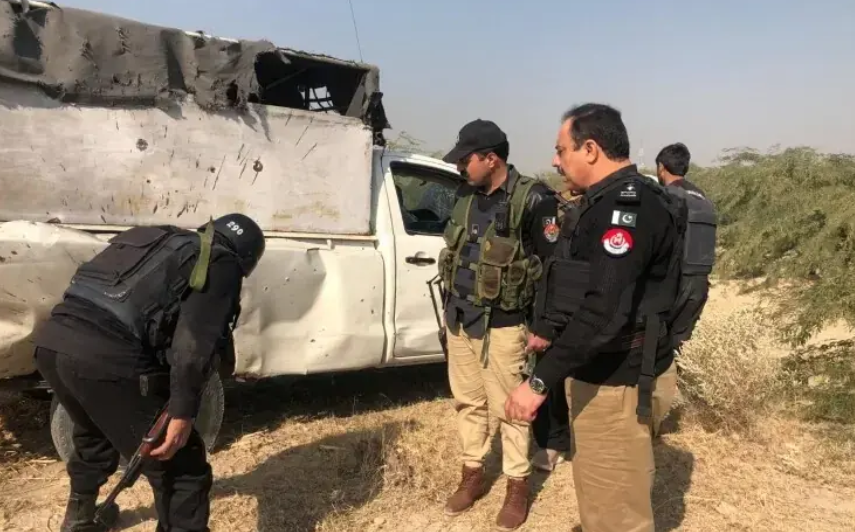 Three Policemen Martyred in IED Blast Targeting Pa