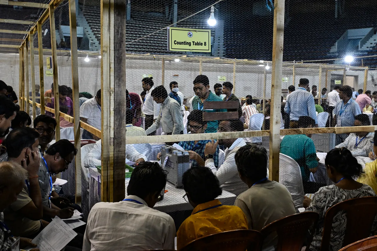 India Vote Counting Begins Amid Political Tensions