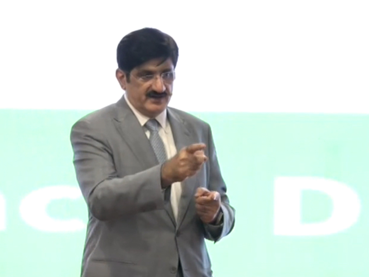 Chief Minister Murad Ali Shah Defends Sindh Government's Development Efforts Amid Criticism