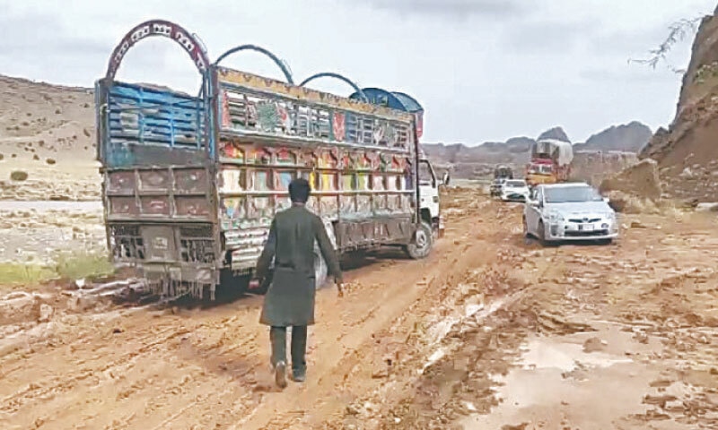 Wana-Gomal Zam Road in Ruins, Trade and Travel Sev