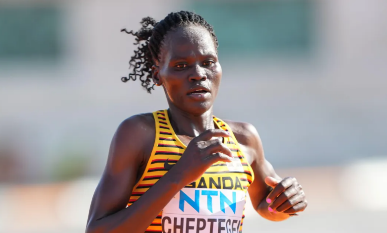 Ugandan Olympic Marathon Runner Rebecca Cheptegei 