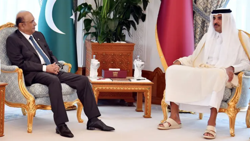 Zardari, Qatari Emir Agree to Boost Defence, Trade