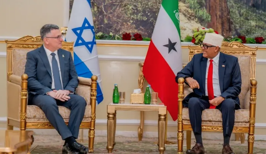 Israel’s Foreign Minister Visits Somaliland, Spa