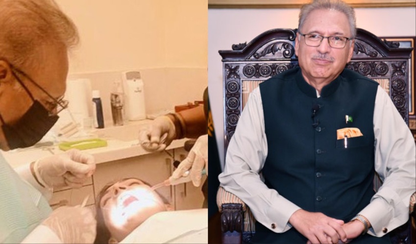 Former President Dr. Arif Alvi Returns to Dentistr