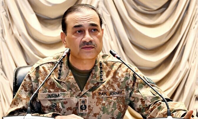 COAS Munir Rejects Indian Allegations of Chinese S