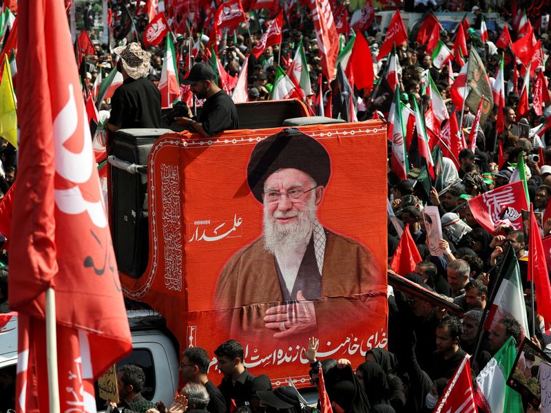 Millions Flood Holy City of Qom for Slain Supreme Leader Ayatollah Ali Khamenei’s Funeral Prayers