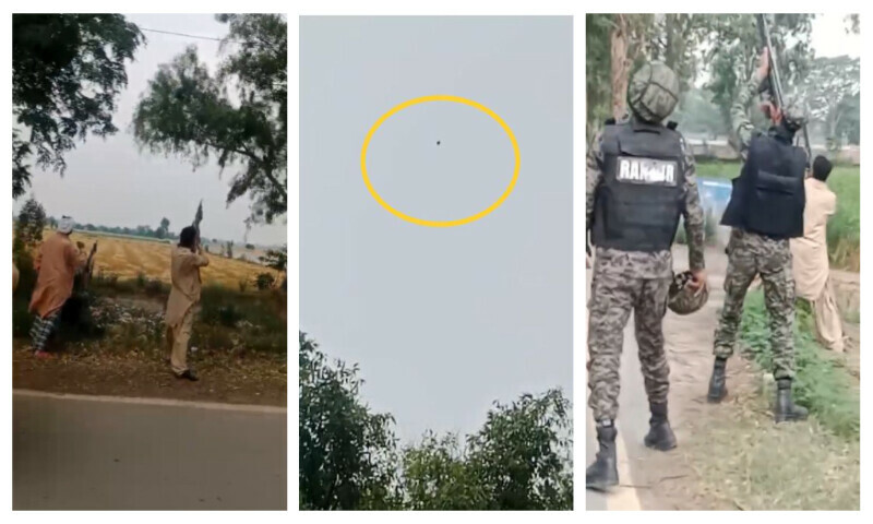 Indian Drone Forced to Retreat After Attempted Inf