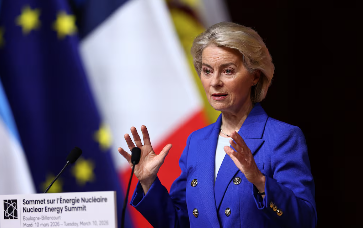Von der Leyen Calls EU Nuclear Phase-Out a “Stra