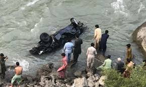 Tragic Road Accident in AJK Claims 15 Lives as Overloaded Jeep Plummets into Neelum Riverbank