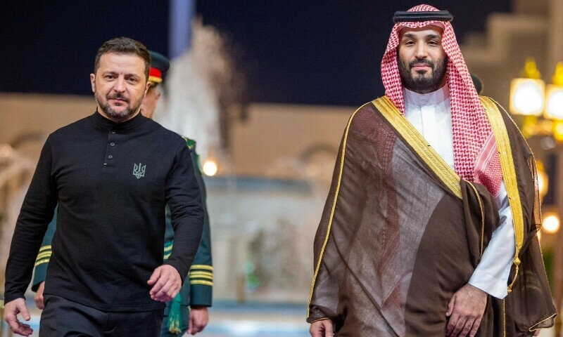 Zelensky, Rubio Arrive in Saudi Arabia for Ceasefi