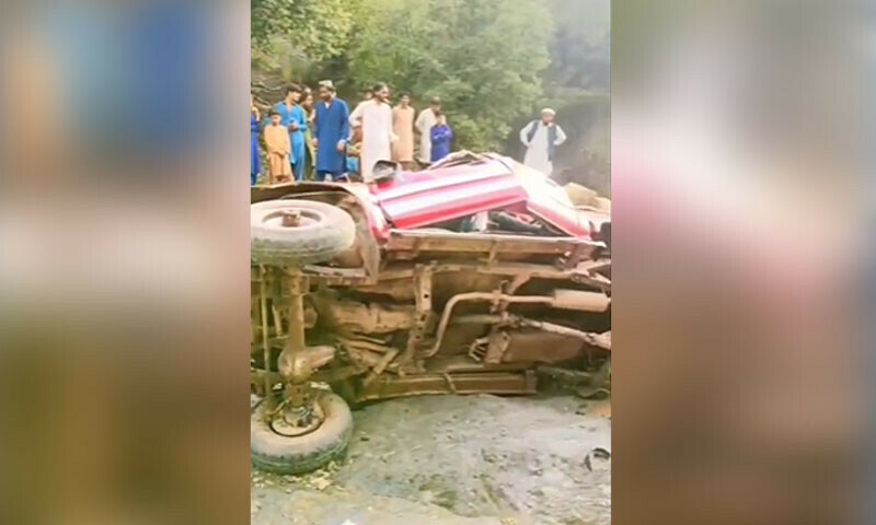 Five Dead, Four Injured as Pickup Falls into Gorge in Kurram District