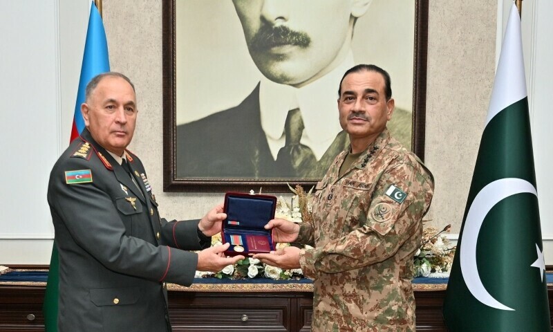 COAS Asim Munir Awarded Azerbaijan’s Prestigious Patriotic War Medal