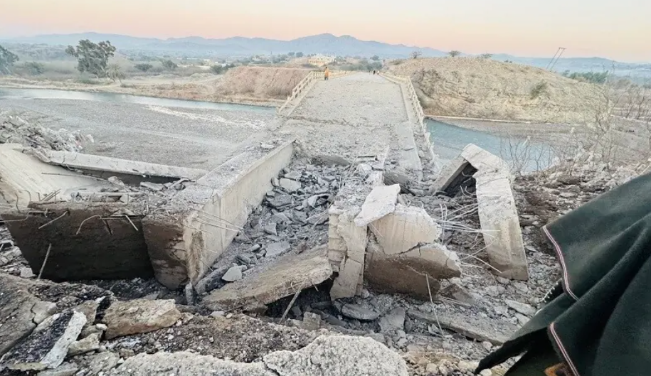 Key Bridge Blown Up in North Waziristan, Land Link