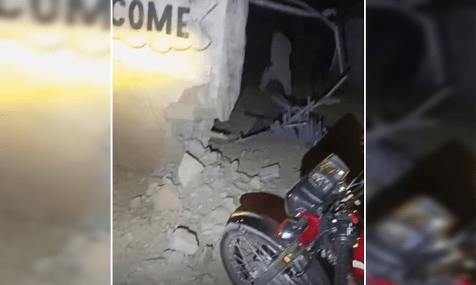 IED Blast Outside MNA Mubarak Zeb's House in Bajau