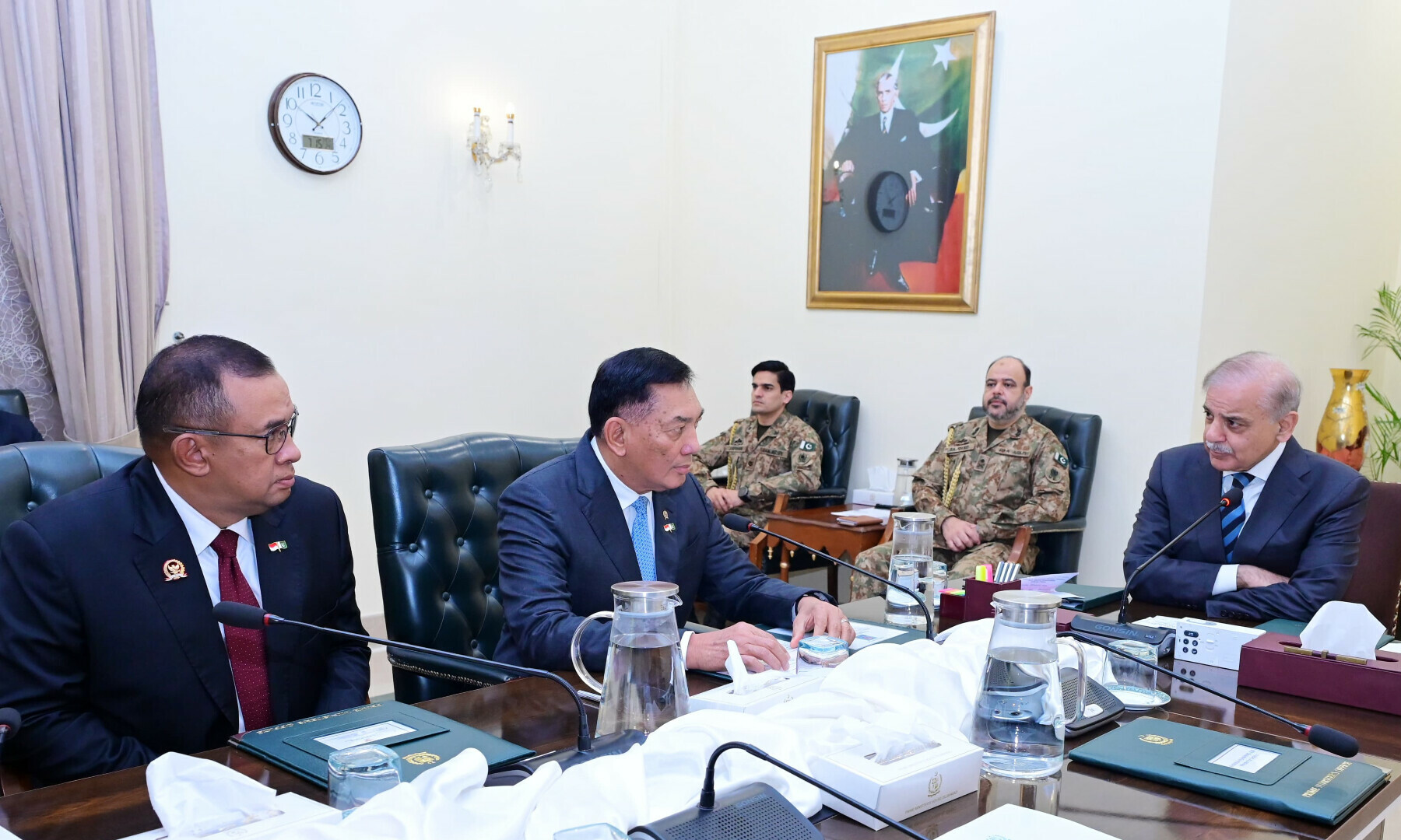 Indonesia’s Defence Minister Calls on PM Shehbaz