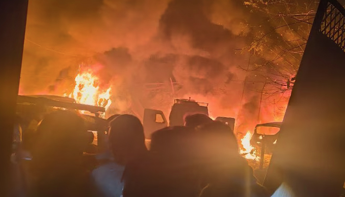 Massive Explosion Rocks Nowgam Police Station in S