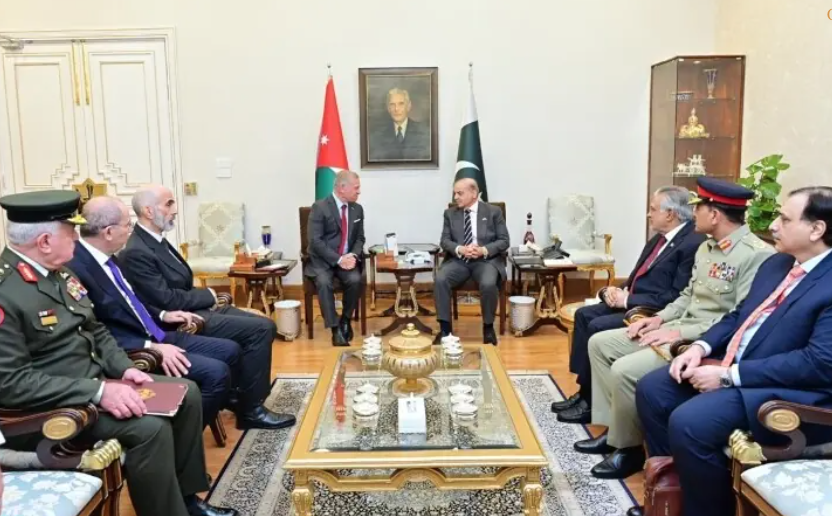 PM Shehbaz, King Abdullah II Vow No Tolerance for 