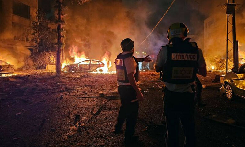 Iran–Israel War Escalates: Missiles Rain Down, D