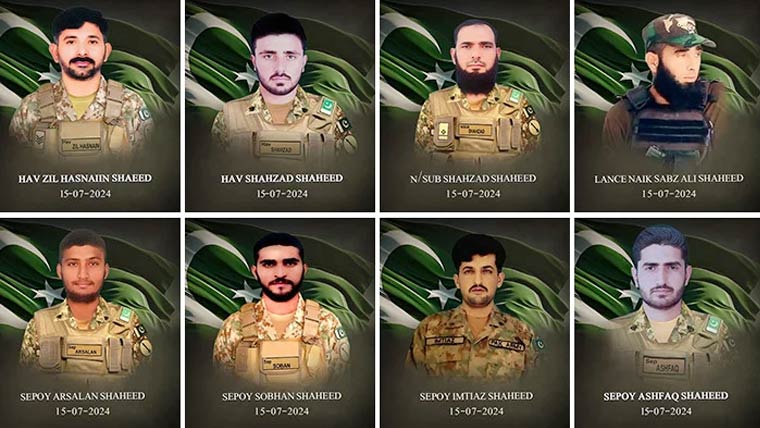 8 Soldiers Martyred in Suicide Blast During Terror