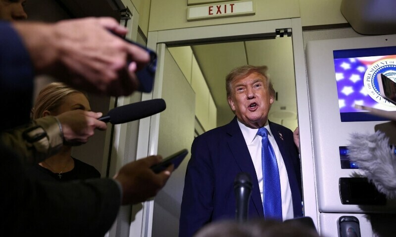 Trump Denies Peace Talks with Iran, Seeks Real End