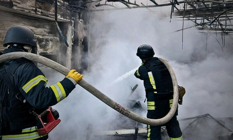 Russia Launches Largest Drone Attack on Ukraine Am