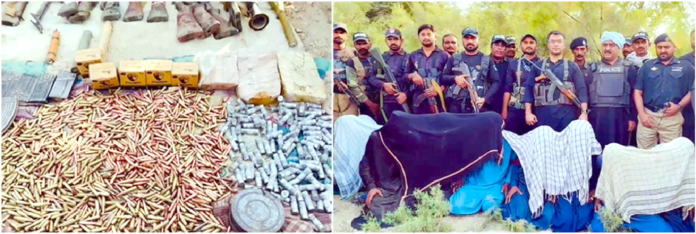 Police Conduct Major Operation in Kamal Dero, 9 Suspects Arrested