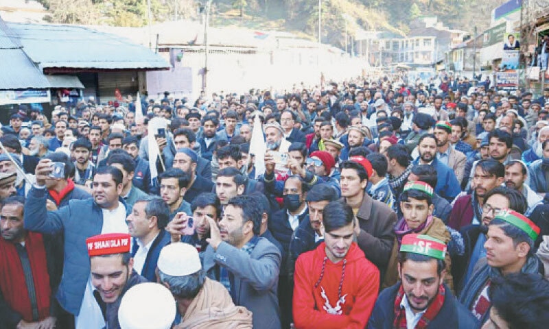 Shangla Residents Rally for Peace Amid Rising Terr