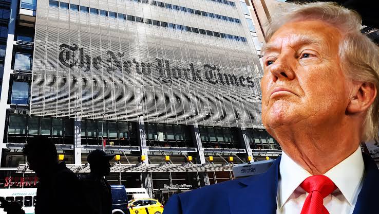 'Corrupt': Trump Slams New York Times Over Claims 