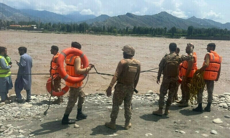 Flash Floods in KP Claim Lives of Five Children Am