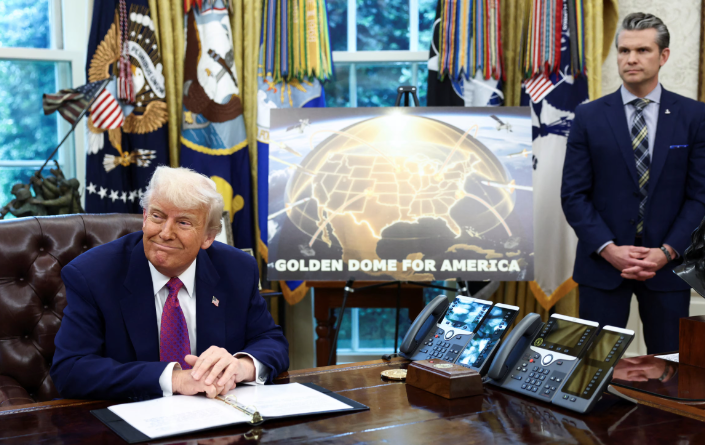 Trump Shifts Golden Dome Focus Away from SpaceX Amid Musk Feud
