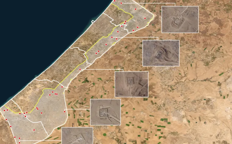 Satellite Images Reveal Israel’s Ongoing Militar