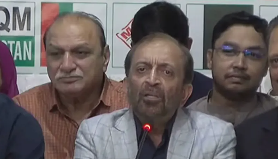 Farooq Sattar Slams Sindh Govt, Mayor Wahab Over Karachi’s Stalled Projects