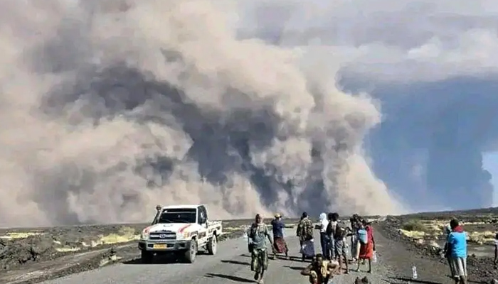 Hale Gubbi Volcano in Ethiopia Erupts After 12,000
