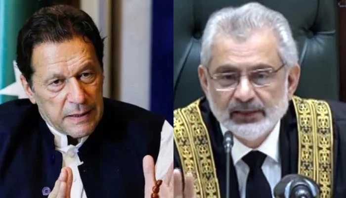Imran Khan Requests Chief Justice Qazi Faez Isa to