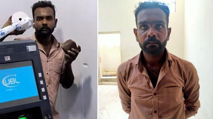 Karachi police arrest suspect for attempting ATM t