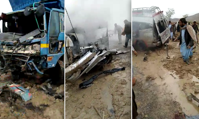 11 Killed, 6 Injured in Two Separate Road Accidents in Balochistan