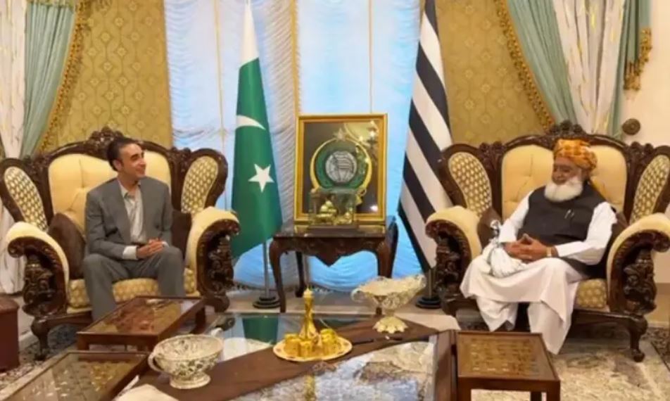 Bilawal Bhutto, Maulana Fazlur Rehman Discuss Poli