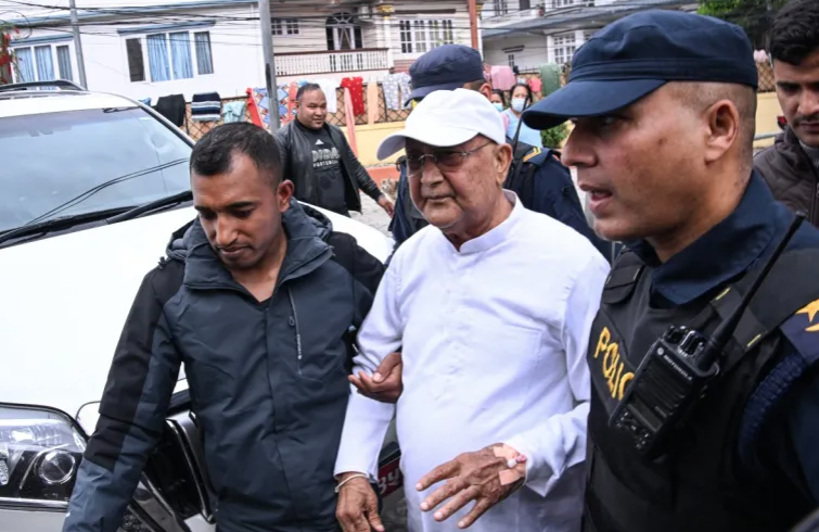 Nepal Arrests Ex-PM KP Sharma Oli Over 2025 Protest Crackdown