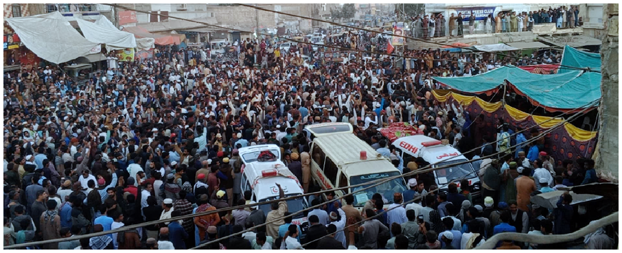 Families of Sanghar Victims Continue Protest for T